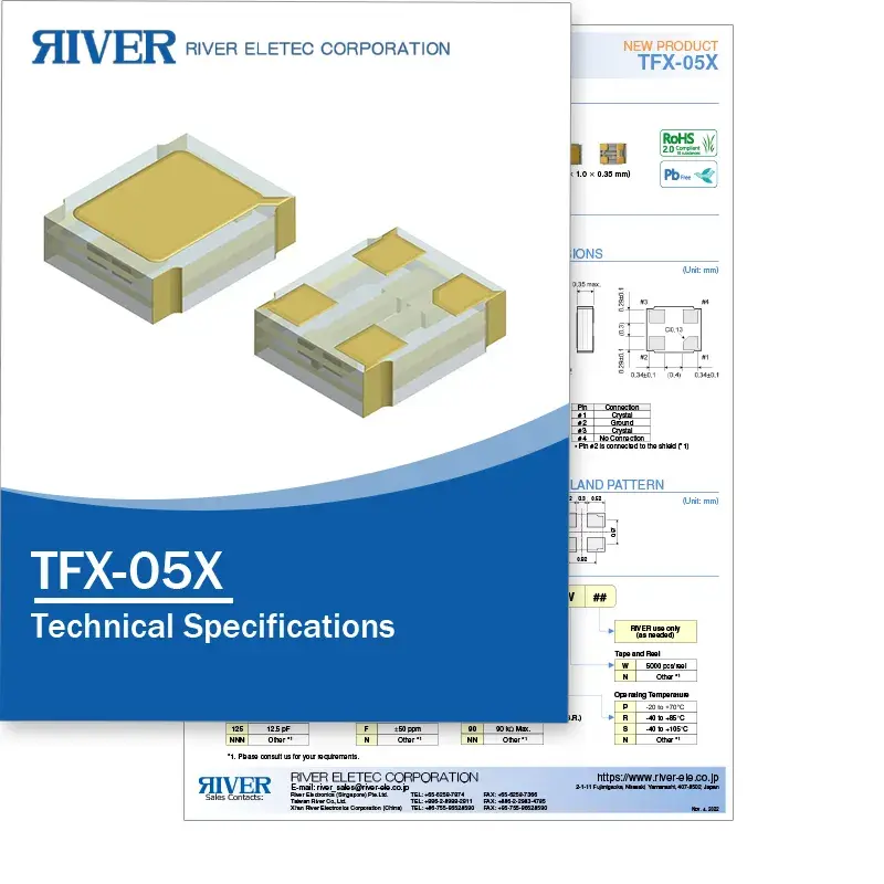 TFX-05X-product specifications
